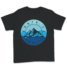 Load image into Gallery viewer, Santa Fe New Mexico Shirt, New Mexico Vintage Retro Skiing, Santa Fe
