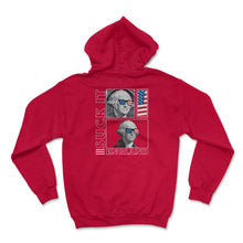 Load image into Gallery viewer, 4th Of July Shirt, Suck It England George Washington USA Flag - Hoodie - Red