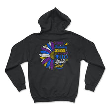 Load image into Gallery viewer, Hello Middle School Shirt, Goodbye Elementary School Sunflower - Hoodie - Black