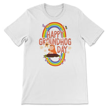 Load image into Gallery viewer, Happy Groundhog Day Shirt, Woodstock Illinois, Groundhog Day Funny