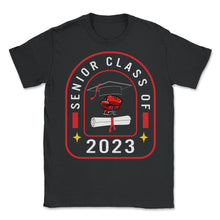 Load image into Gallery viewer, Class Of 2023 Senior Boxing Graduation Gift T Shirt - Unisex T-Shirt - Black