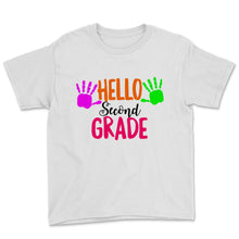 Load image into Gallery viewer, Hello Second Grade Student Teacher Colorful Hands Back To School Gift