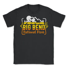 Load image into Gallery viewer, Big Bend National Park Shirt, Chisos Mountain Tee, US Texas Vintage - Unisex T-Shirt - Black