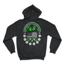 Load image into Gallery viewer, Organ Donation Awareness, Kidney Organ Donor Surgery American Flag - Hoodie - Black