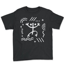 Load image into Gallery viewer, Coqui Frog Symbol Shirt, Puerto Rico National Symbol Souvenir - Youth Tee - Black