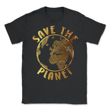 Load image into Gallery viewer, Save The Planet Shirt, Save The Planet Rainbow Butterfly Tee, - Unisex T-Shirt - Black