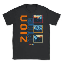 Load image into Gallery viewer, Zion National Park Shirt, Outdoor, Wildlife, National Park Outdoor - Unisex T-Shirt - Black