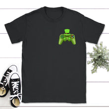 Load image into Gallery viewer, St. Patricks Day Shirt, Video Game Controller, Irish Rainbow Lucky - Unisex T-Shirt - Black