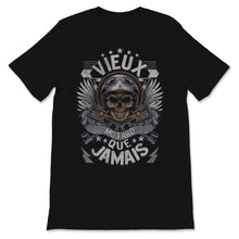 Load image into Gallery viewer, Grandpère Tshirt Vieux Motard Que Jamais Cadeau Pour Hommes Marie