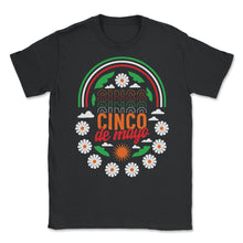 Load image into Gallery viewer, Cinco De Mayo Shirt, Down To Fiesta, May 15 Mexican Fiesta Mexico - Unisex T-Shirt - Black