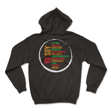 Load image into Gallery viewer, Mexicana Shirt, Yo Soy Latina Empowered Women Gift For Mother's Day - Hoodie - Black