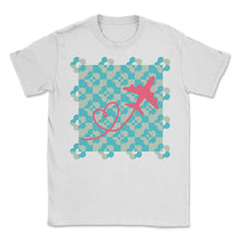 Load image into Gallery viewer, Adventure Shirt, Funny Traveler Airport Vacation Out Of Town Travel - Unisex T-Shirt - White