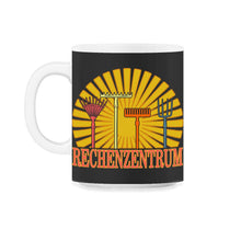 Load image into Gallery viewer, Rechenzentrum Shirt, Handrechen Gartengeräte Lustiges - 11oz Mug - Black on White