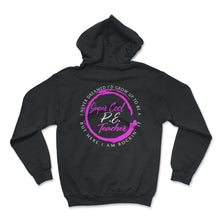 Load image into Gallery viewer, Physical Education Teacher Shirt, Super Cool P.E. Teacher Rocking It, - Hoodie - Black