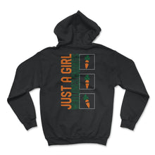 Load image into Gallery viewer, Carrot Vegetable Shirt, Just A Girl Who Loves Carrots, Carrot Lover - Hoodie - Black