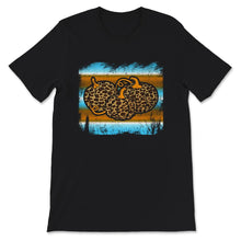 Load image into Gallery viewer, Leopard Pumpkin Shirt, Pumpkin Leopard Print, Leopard print Clothes,