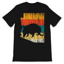 Load image into Gallery viewer, Arizona Map Armadillo Elk Vintage Sunset Nature Animal Lover Cactus