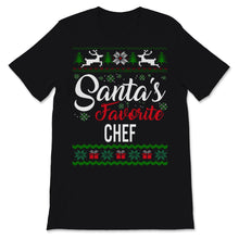 Load image into Gallery viewer, Santas Favorite Chef Christmas Ugly Sweater