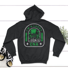 Load image into Gallery viewer, St. Patricks Day Shirt, I'm A Lucky CNA, Irish Nurse Lucky Lover Gift - Hoodie - Black