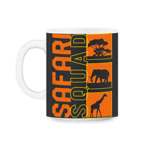 Load image into Gallery viewer, Africa Safari Shirt, Safari Squad Vacation Tee, Safari Family - 11oz Mug - Black on White