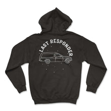 Load image into Gallery viewer, Embalmer Shirt, Last Responder Embalmer Car Tee, Funny Embalmer Gift - Hoodie - Black