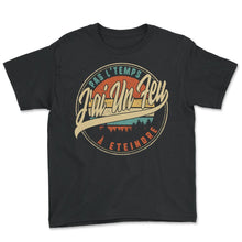 Load image into Gallery viewer, Pas L'temps J'ai Un Feu À Eteindre Humour T Shirt copy - Youth Tee - Black
