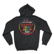 Load image into Gallery viewer, Kindergarten Shirt, I Just Officially Graduated, Pre-K Graduation - Hoodie - Black