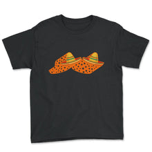 Load image into Gallery viewer, Cinco De Mayo Shirt, Sombrero Boobs Tee Mexican Hat, May 5th Mexican - Youth Tee - Black