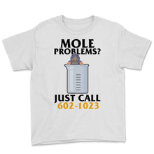 Load image into Gallery viewer, Mole Day Beaker Cute Mole Rat Problems Just Call Avogadro's Number