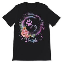 Load image into Gallery viewer, Horse Rider Shirt, Dog Lover Shirt, I Like Horses Dogs & Maybe 3