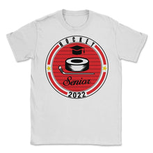 Load image into Gallery viewer, Hockey Senior 2022 Player Graduation Class of 2022 T Shirt - Unisex T-Shirt - White
