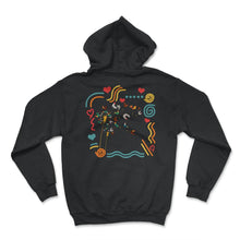 Load image into Gallery viewer, Dandelion Chicken Shirt, Floral Farm Chicken Tee, Natures Flower - Hoodie - Black