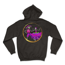 Load image into Gallery viewer, Dia De Los Muertos Shirt, Ballet Folklorico Sugar Skull Skeleton Tee, - Hoodie - Black