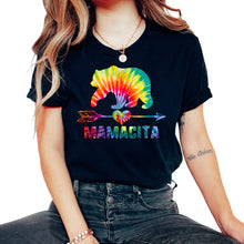 Load image into Gallery viewer, Mamacita Bear Serape Print Mexican Fiesta Cactus Cinco de Mayo Mom - Unisex T-Shirt - Black