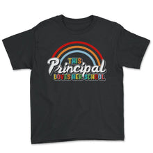 Load image into Gallery viewer, Principal Shirt, This Principal Loves Her School Tee, Education - Youth Tee - Black