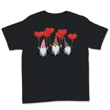 Load image into Gallery viewer, Three Gnomes Valentine's Day Love Heart Balloons Leopard Pattern