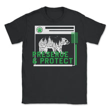 Load image into Gallery viewer, National Park Bear Shirt, Preserve And Protect, Bear Vintage Animal - Unisex T-Shirt - Black