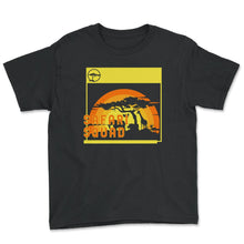 Load image into Gallery viewer, Africa Safari Shirt, Safari Squad Vacation Tee, Safari Family - Youth Tee - Black