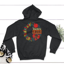 Load image into Gallery viewer, Pi Day Shirt, Teacher Love Pi Heart Tee, Math Teacher Gift, 3.14 Math - Hoodie - Black