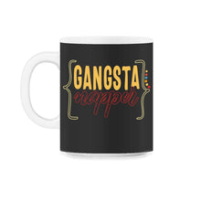 Load image into Gallery viewer, Napping Shirt, Gangsta Napper, Funny Napping Lover Lazy Tee, Nap - 11oz Mug - Black on White