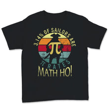 Load image into Gallery viewer, Funny Pi Day Shirt 3.14% of Sailors Are Pirates Math Ho Geek Math