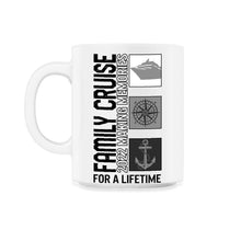 Load image into Gallery viewer, Family Cruise Shirt, Family Cruise 2022 Custom Tee, Making Memories - 11oz Mug - White