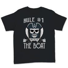 Load image into Gallery viewer, Gasparilla Pirate Festival Rule #1 Don't Fall Off The Boat Shirt Gift