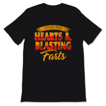 Load image into Gallery viewer, Daddy and Me Matching Shirts Stealing Hearts and Blasting Farts