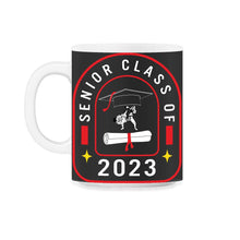 Load image into Gallery viewer, Class Of 2023 Senior Jiu Jitsu Combat Graduation Gift T Shirt - 11oz Mug - Black on White