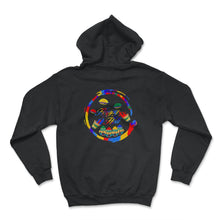 Load image into Gallery viewer, Happy Holi Festival Shirt, Festival Of Colors, Holi Festival Lover - Hoodie - Black