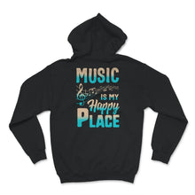 Load image into Gallery viewer, Music Is My Happy Place, My Happy Place Shirt, Musical Page Note,