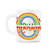 Load image into Gallery viewer, Cinco De Mayo Shirt, Hermana Tee, May 5th Mexican Fiesta Sister - 11oz Mug - White