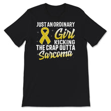 Load image into Gallery viewer, Just An Ordinary Girl Shirt, Sarcoma Bone Cancer Awareness,