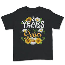 Load image into Gallery viewer, 2 Years Clean And Sober, Recovery Gifts For Women, Sober Shirt,
